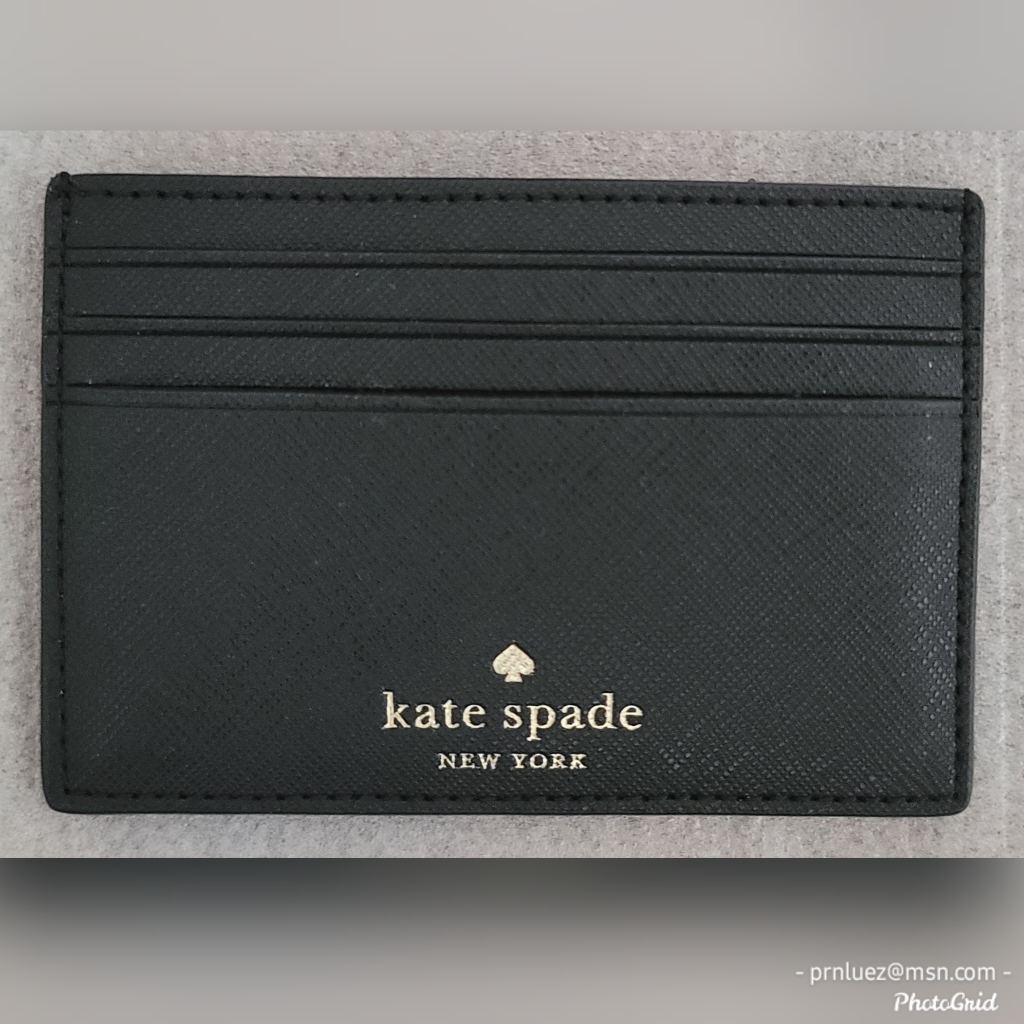 Hpkate Spade Greta Court Glitter Card Holder